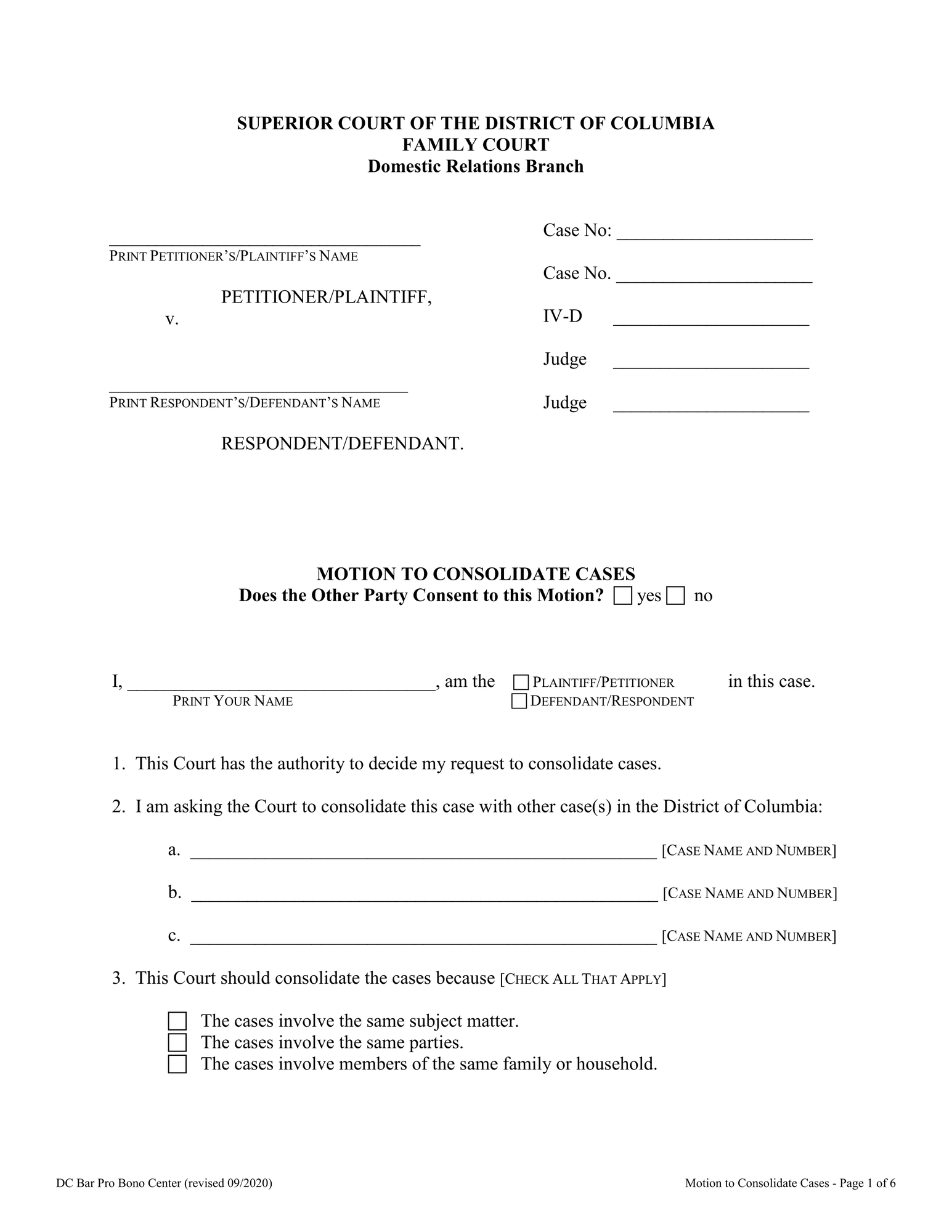 Motion to Consolidate Cases thumbnail