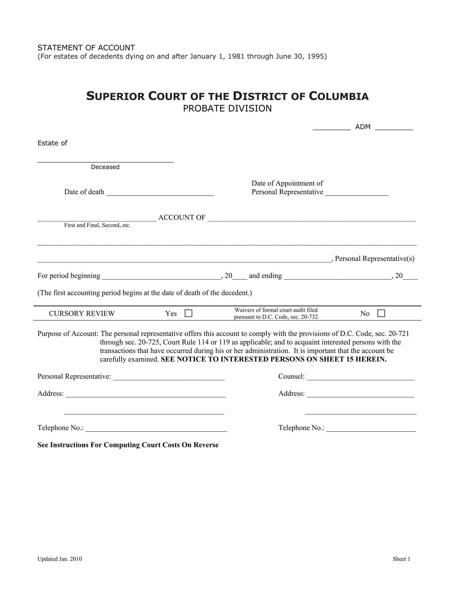 Inventory and Accounting Forms (ADM) - Account and Order thumbnail