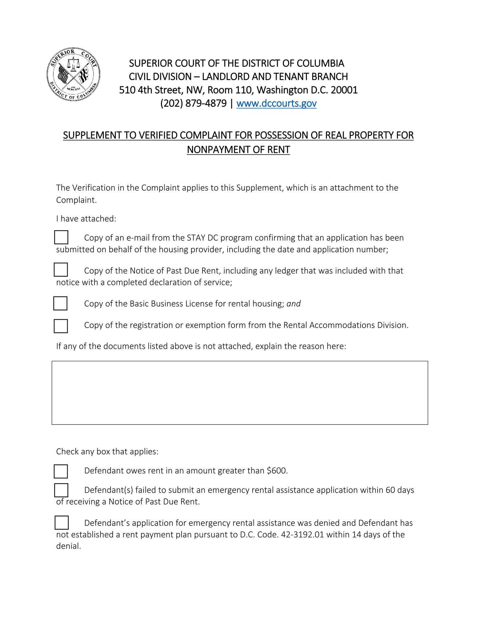 Checklist Supplement for NPR Cases thumbnail