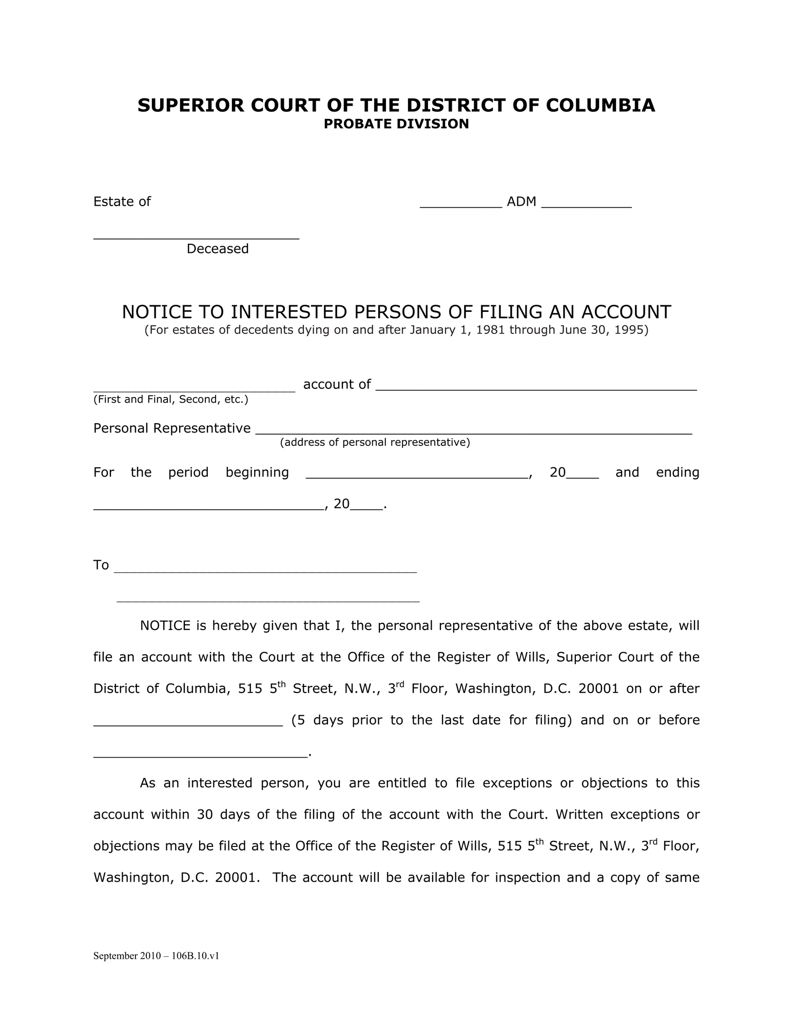 Inventory and Accounting Forms (ADM) - Notice to Interested Persons thumbnail