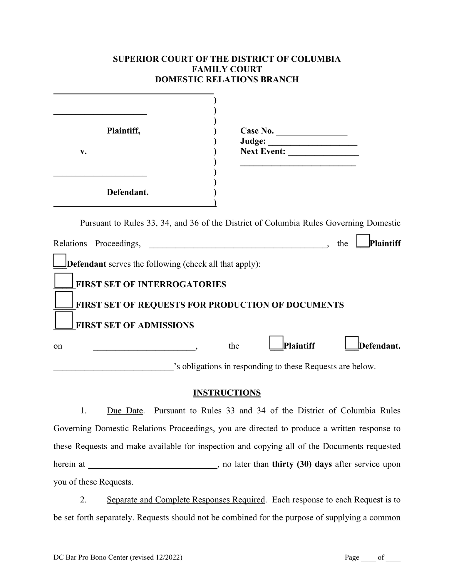 Discovery Instructions and Definitions thumbnail